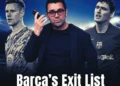 Six Barcelona players on the exit ramp