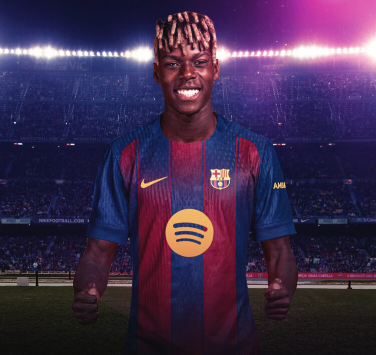 Edit: Nico Williams in a Barcelona jersey